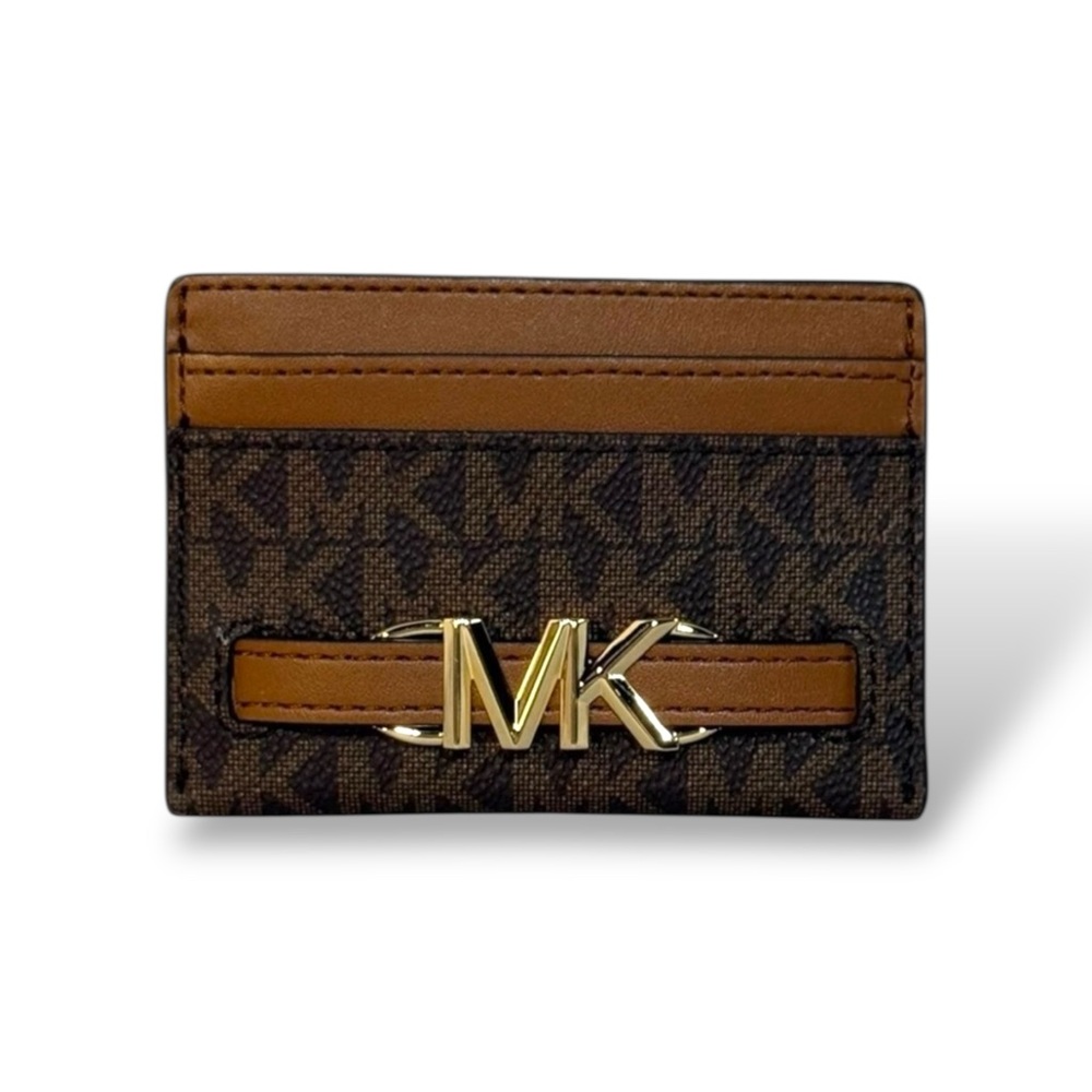 Michael Kors Reed Large Logo Card Holder